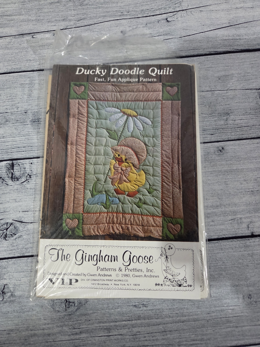 The Gingham Goose Quilting Pattern Ducky Doodle Quilt